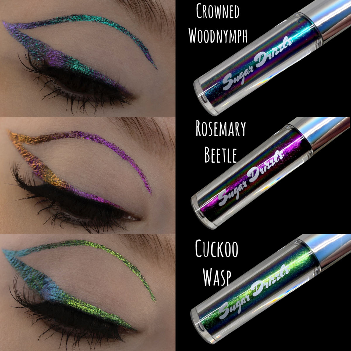 Cake Liner,cake Liners,water Activated Liner,wet Liner,eyeliner  Palette,cake Liner Palette,eyeshadow,multichrome,duochrome,makeup 