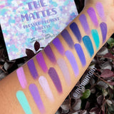 The Mattes Rainbow Purple Pressed Pigment Palette