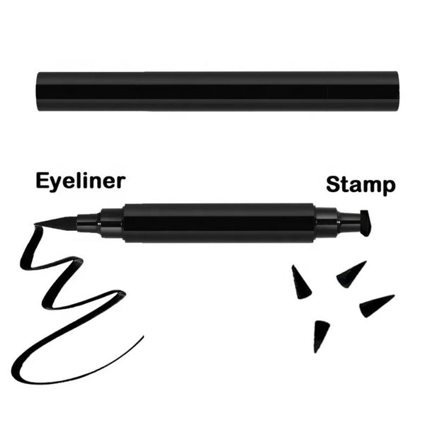 Ink - Dual Ended Liquid Black Eyeliner Pen w/ Winged Stamp – Sugar Drizzle
