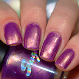 Purple Pickles - Purple Shimmer Indie Nail Polish