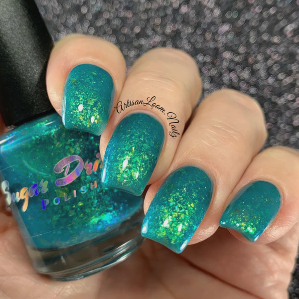 teal color | Creative Nails