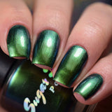 Dragon Venom - Green Blue Multi Chrome MultiChrome Indie Nail Polish