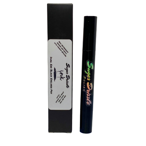 Ink - Dual Ended Liquid Black Eyeliner Pen w/ Winged Stamp – Sugar Drizzle
