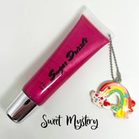 Single Lip Gloss in Squeeze Tubes w/ Charms