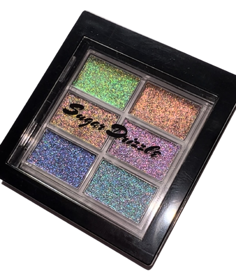 Mini Holographic Eyeshadow Palette – Sugar Drizzle